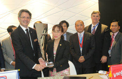 VietJetAir chi 800 triệu đô la mua động cơ CFM56-5B cho máy bay